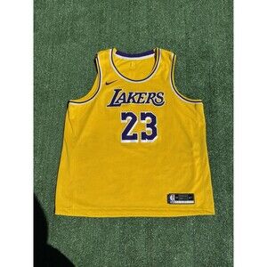 LeBron James Jersey Men XXL 56 Los Angeles LA Lakers 23 Swingman